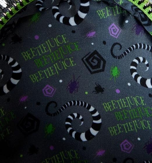 Loungefly Beetlejuice Cosplay Mini Backpack Dog Harness - Medium Dog