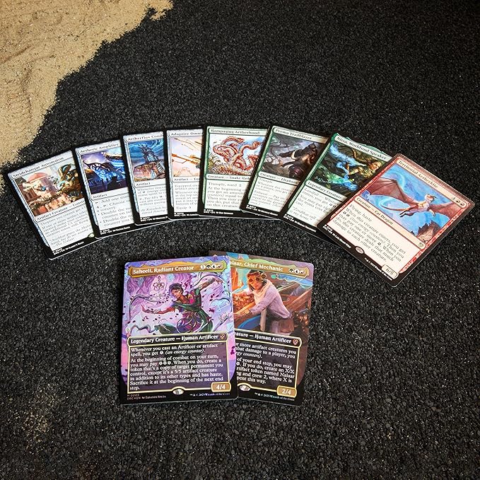 Magic: The Gathering Aetherdrift Commander Deck - Living Energy, Green/Blue/Red