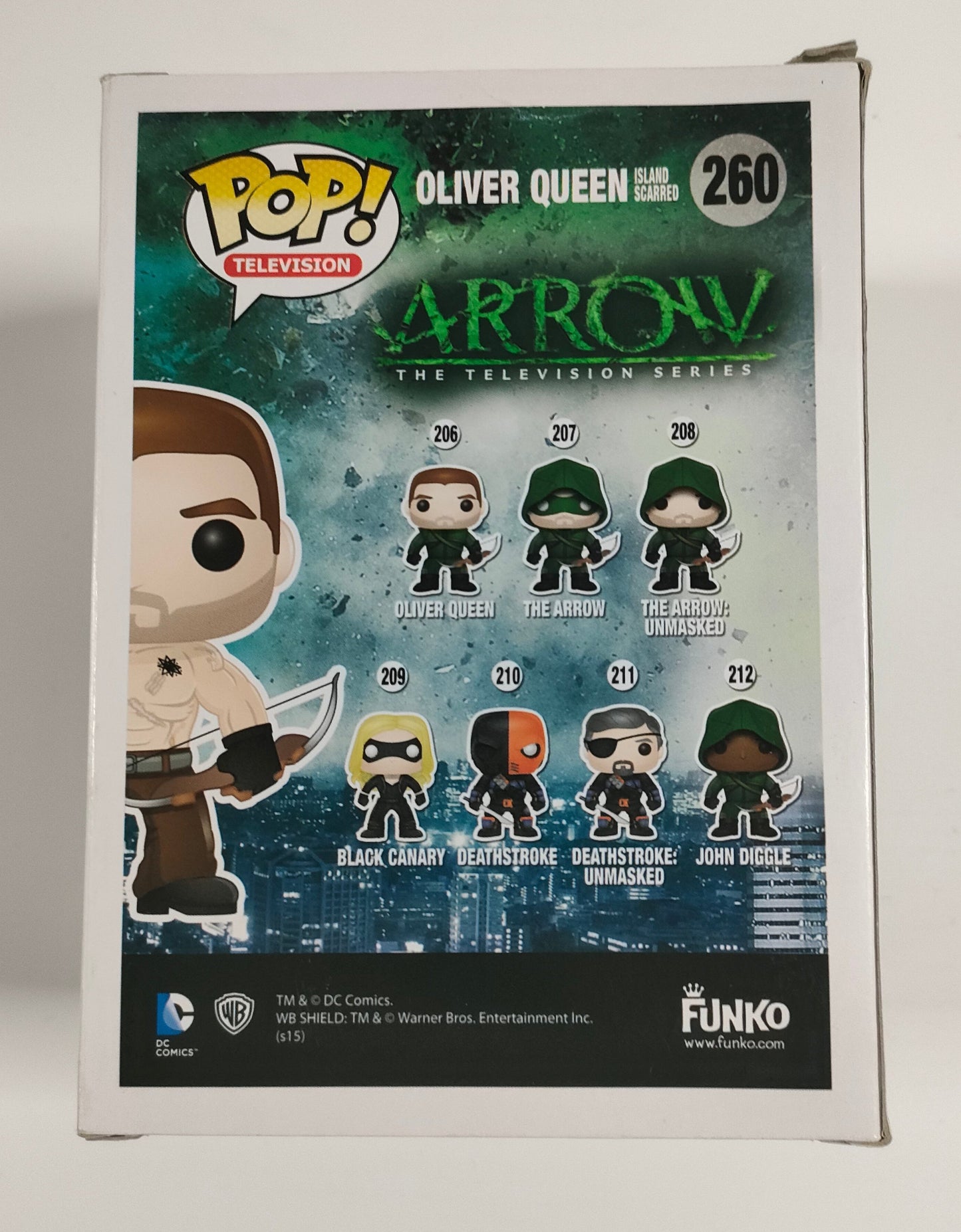 Arrow - Oliver Queen - #260 - Fugitive Toys Exclusive - Funko Pop! Vinyl - Television - Chester Le Geek