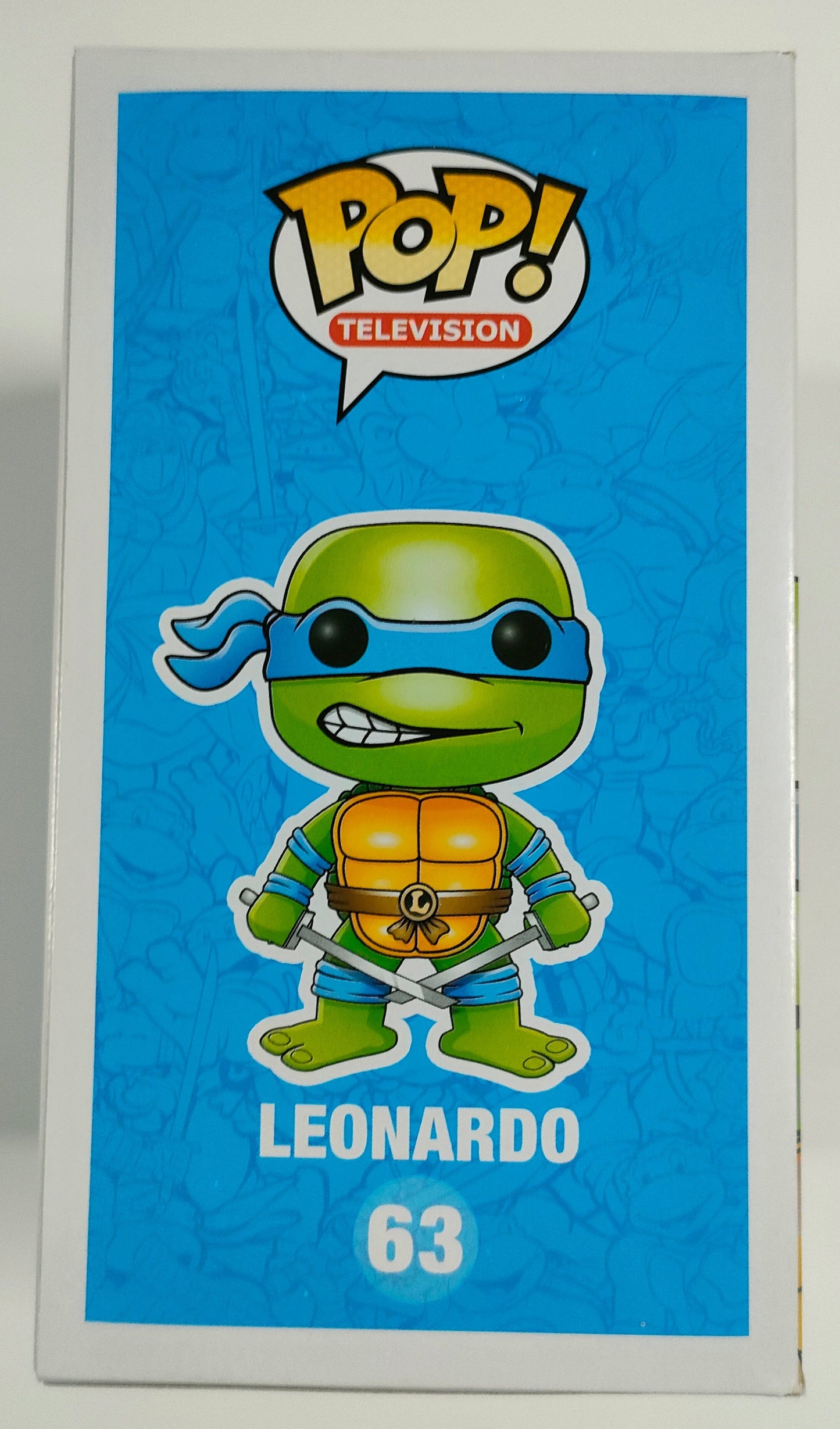 Funko Pop! LEONARDO #63 Teenage Mutant Ninja Turtles TMNT - Chester Le Geek
