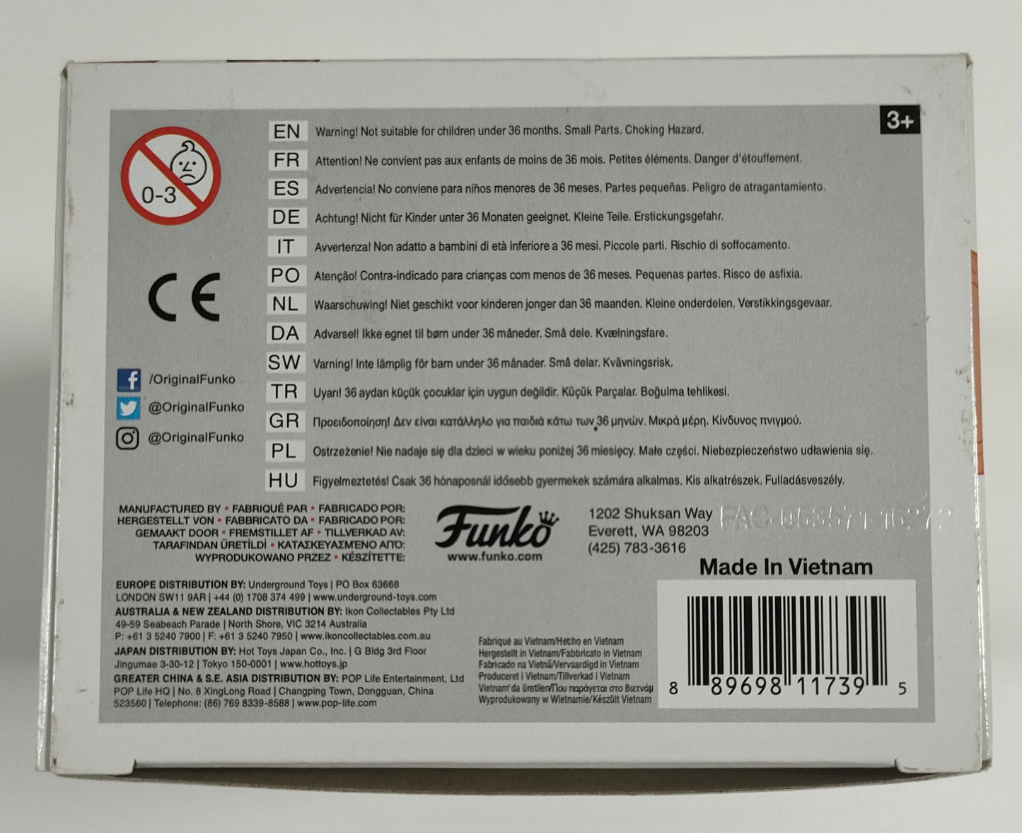 Sebastian - The Little Mermaid - 236 Funko Pop Vinyl - Chester Le Geek