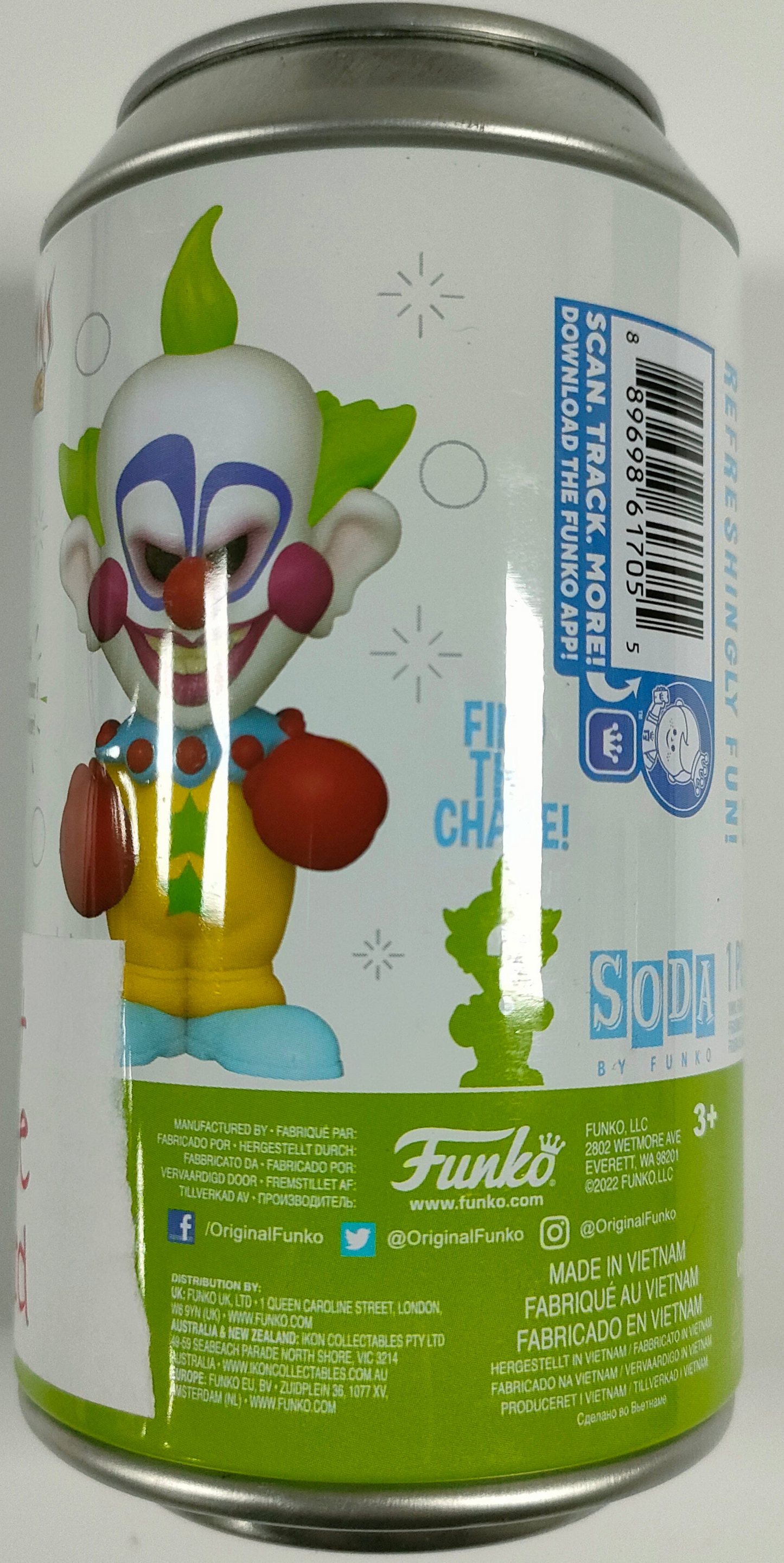 Shorty Soda Pop Figure Chase - Killer Klowns From Outer Space - Chester Le Geek