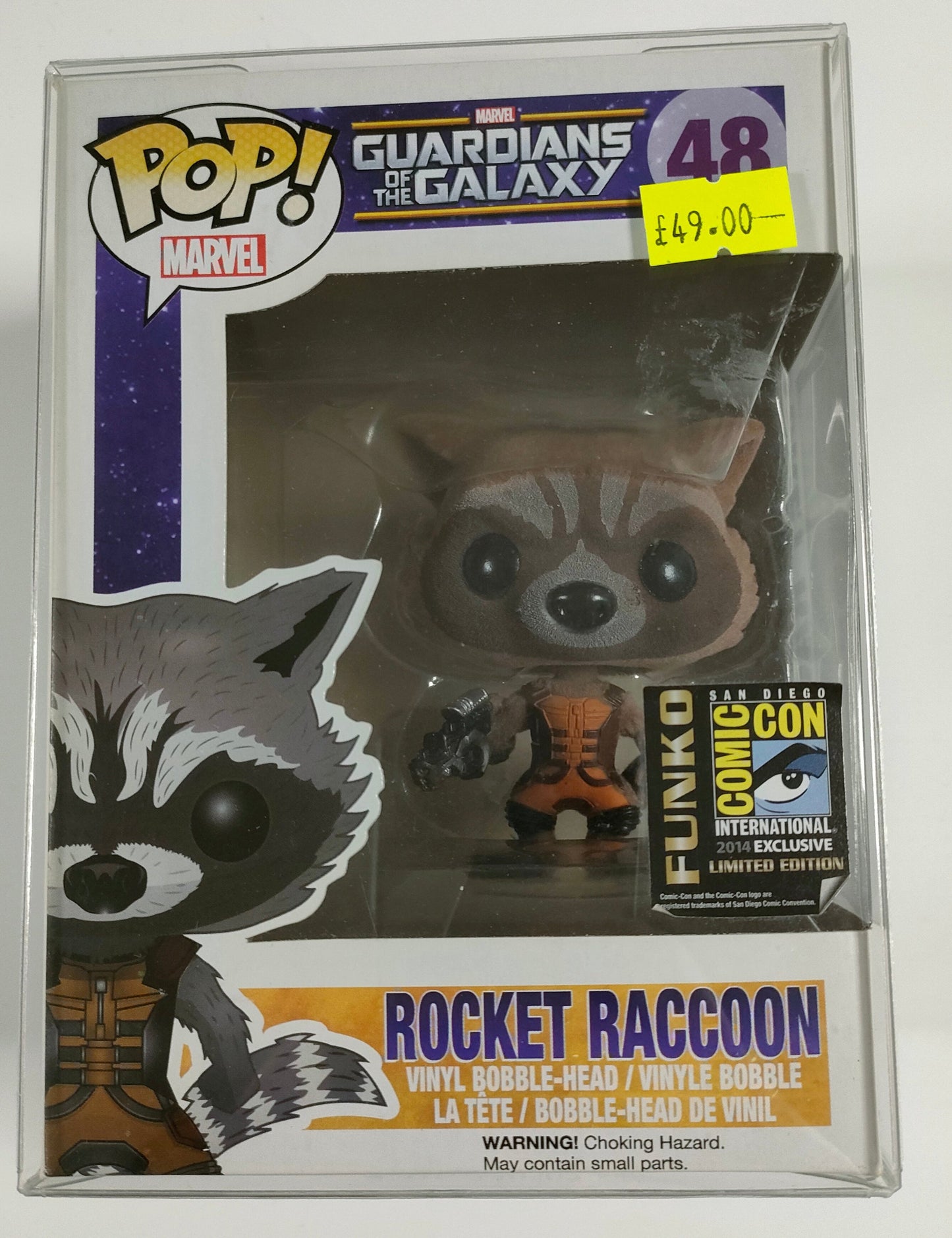 Rocket Raccoon - Guardians Of The Galaxy - 48 - SDCC Exclusive - Chester Le Geek