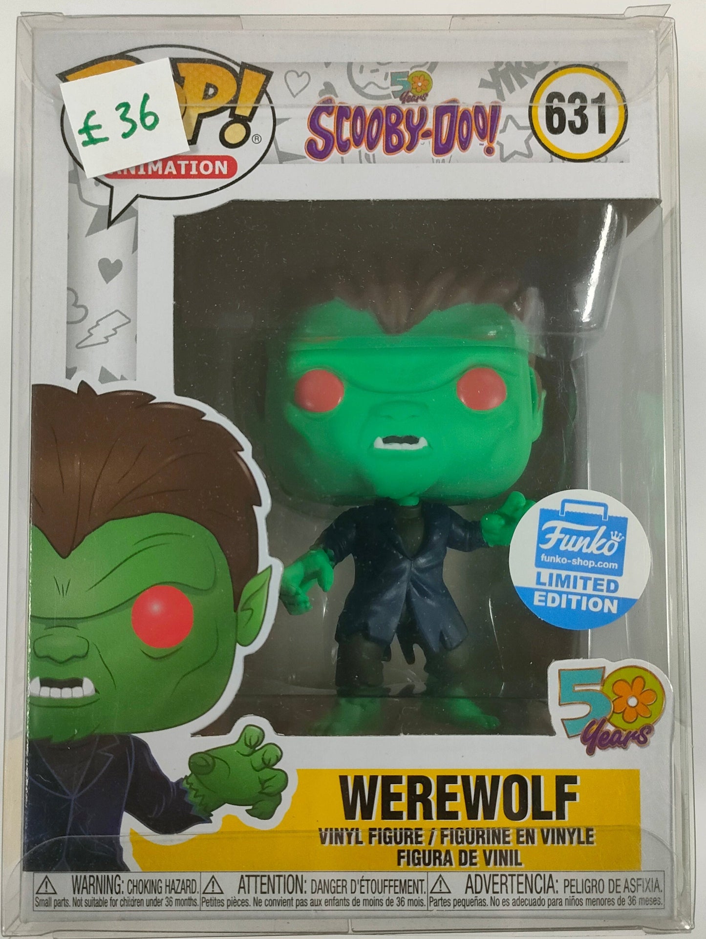 Werewolf - Scooby Doo - 50th Anniversary