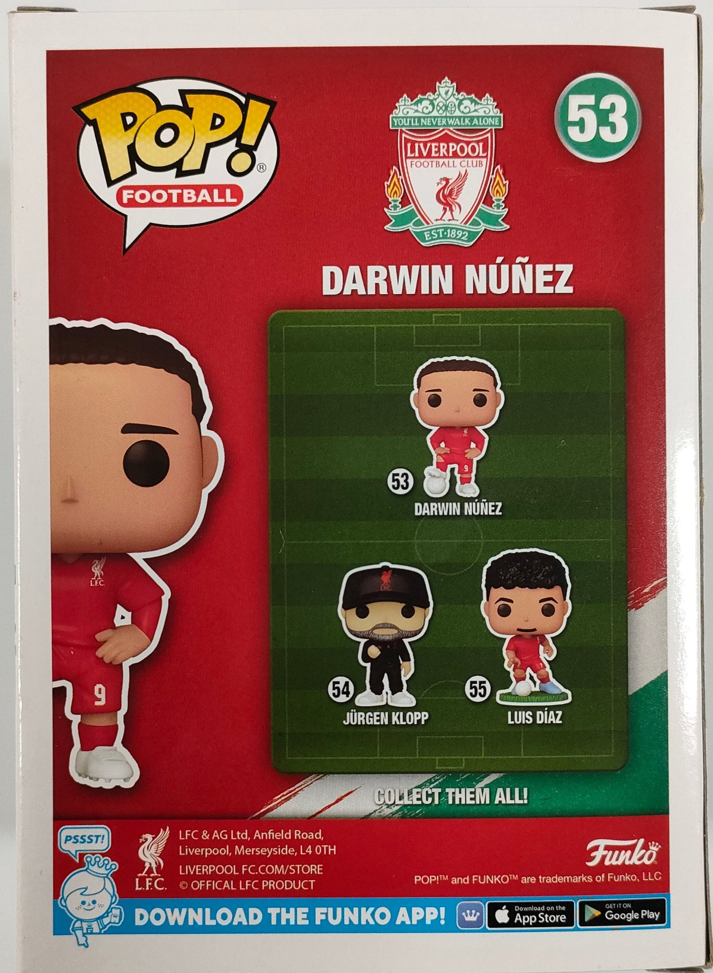 Funko Pop - Darwin Nunez