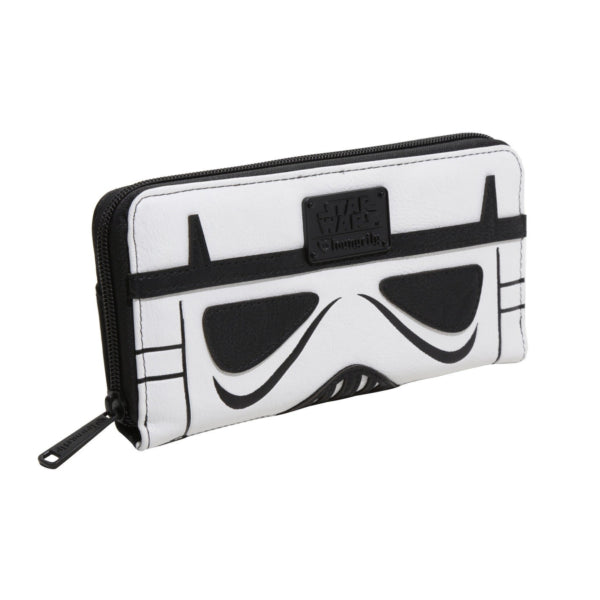 Loungefly: Star Wars: Stormtrooper Face Wallet - Chester Le Geek