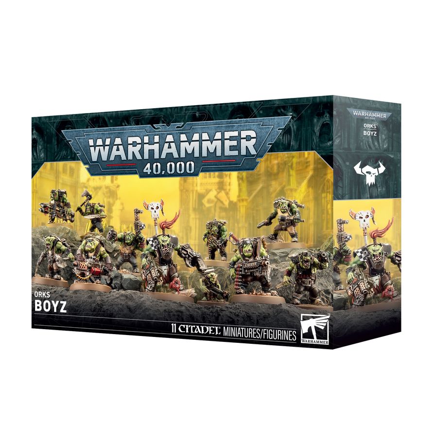 Boxed Ork Boyz- Buy now at Chester-le-Geek