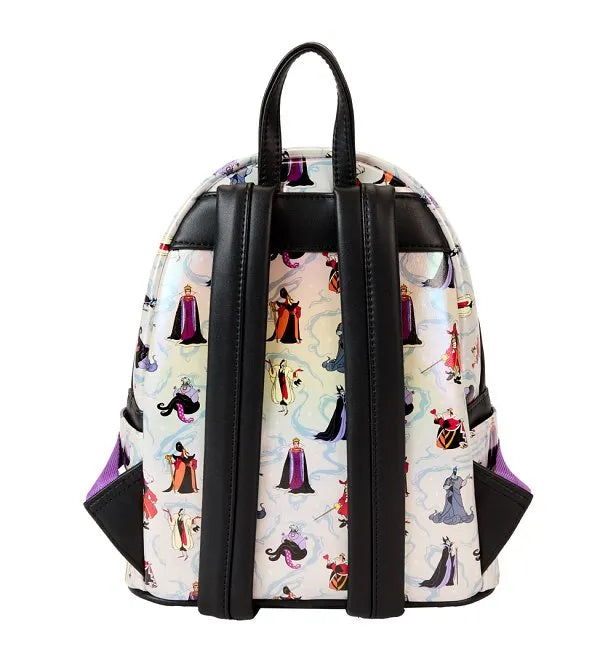 Loungefly Disney Villains Iridescent Mini Backpack