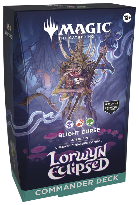Front of Lorwyn Eclipsed Commander Deck box