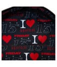 Friday the 13th by Loungefly Mini Backpack I Heart Horror