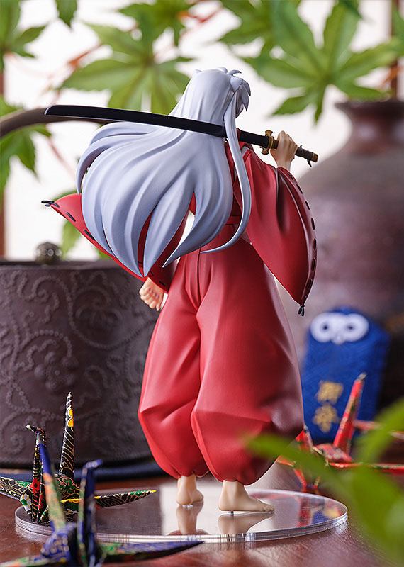 Back view of POP UP PARADE Racing Miku 2023 Ver. 17cm PVC figure by Good Smile Company, featuring Hatsune Miku in her GT Project racing outfit.