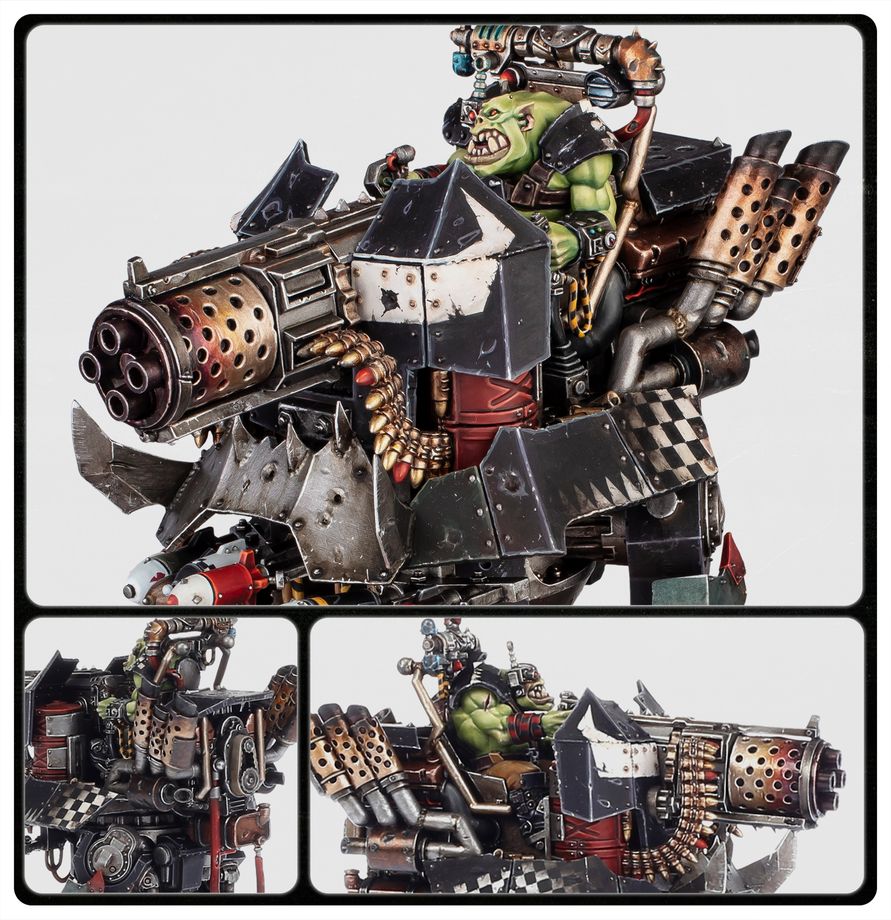 Big Mek Dakka Rig close up Chester Le Geek, Durham UK