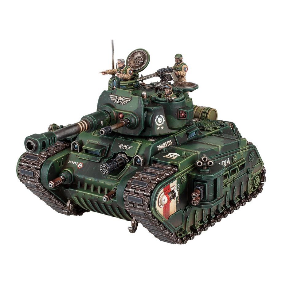 Model tank with detailed design on a white background