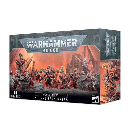 World Eaters: Khorne Berzerkers - Chester Le Geek