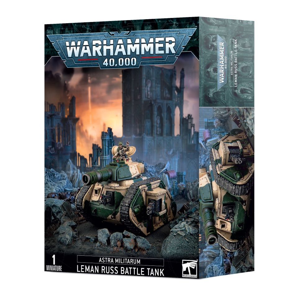 Astra Militarum: Leman Russ Battle Tank - Chester Le Geek