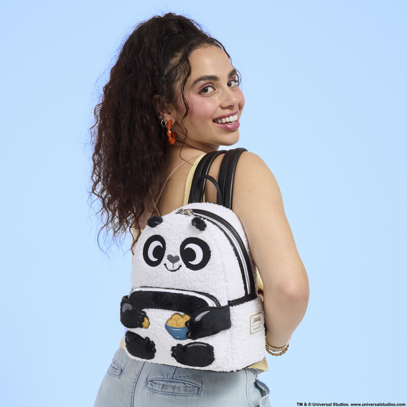 Kung Fu Panda Plush Cosplay Mini Backpack