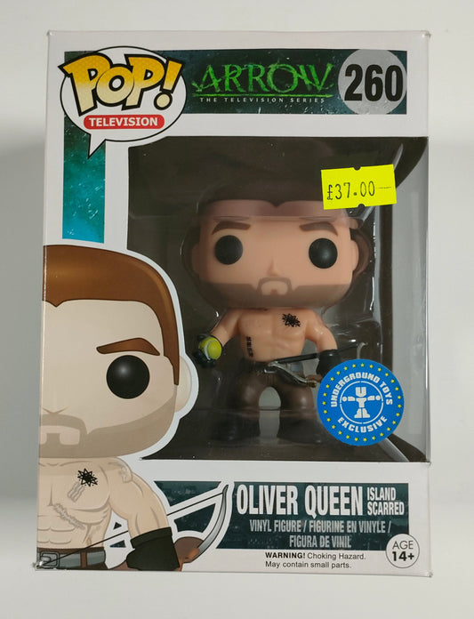 Arrow - Oliver Queen - #260 - Fugitive Toys Exclusive - Funko Pop! Vinyl - Television - Chester Le Geek