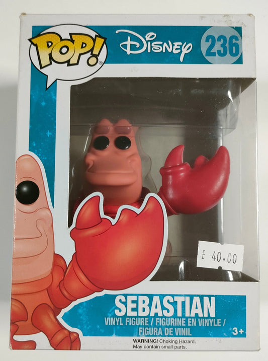 Sebastian - The Little Mermaid - 236 Funko Pop Vinyl - Chester Le Geek