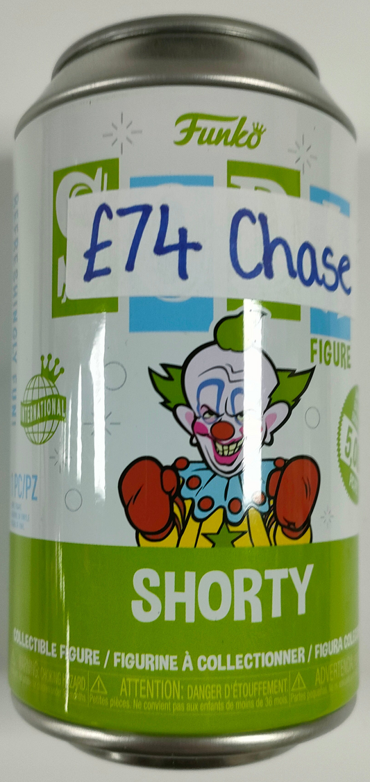 Shorty Soda Pop Figure Chase - Killer Klowns From Outer Space - Chester Le Geek