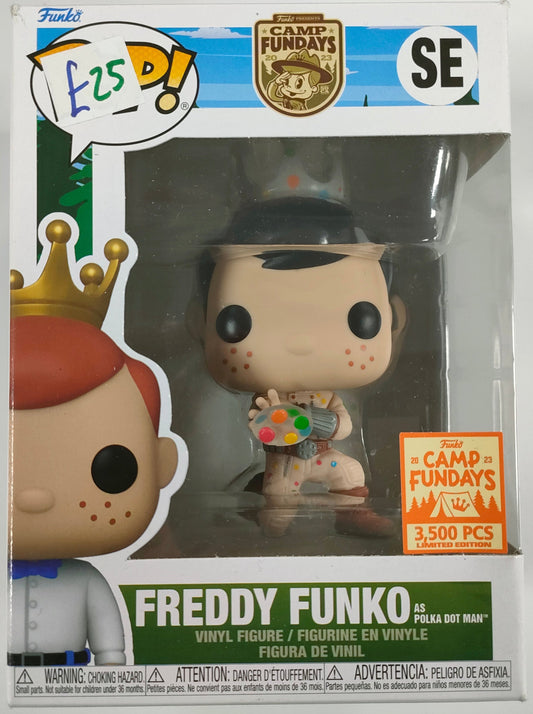 Freddy Funko as Polka Dot Man - Camp Fundays