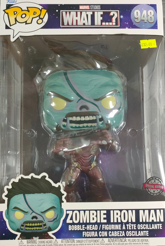 Oversized Funko Pop! - Zombie Iron Man