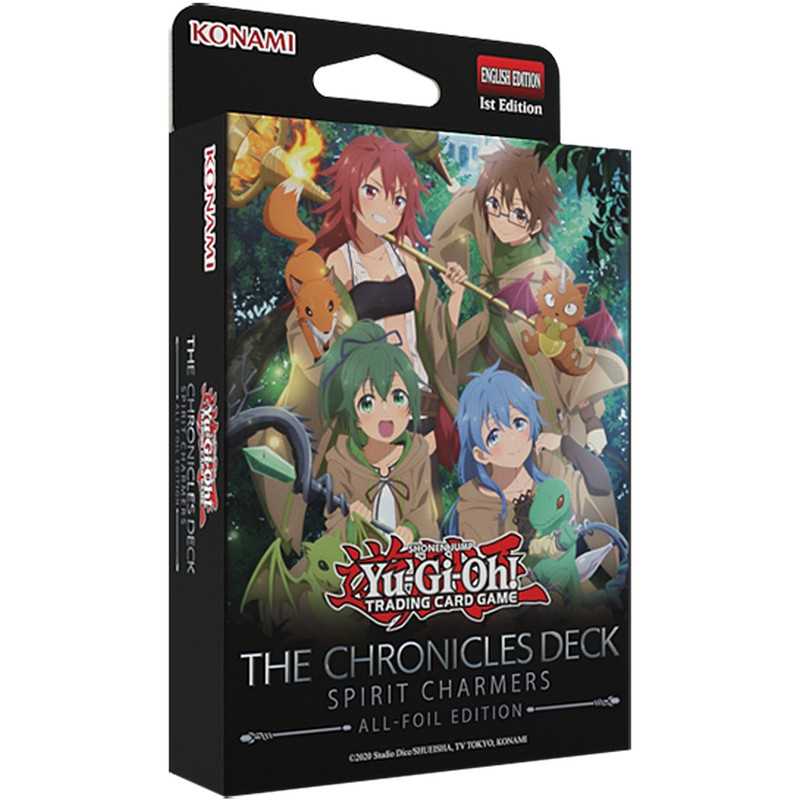 Yu-Gi-Oh! TCG The Chronicles Deck Spirit Charmers official deck box and cards