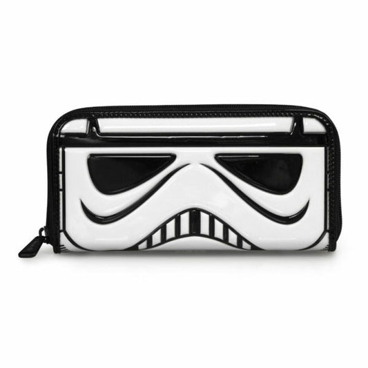 Loungefly: Star Wars: Stormtrooper Face Wallet - Chester Le Geek