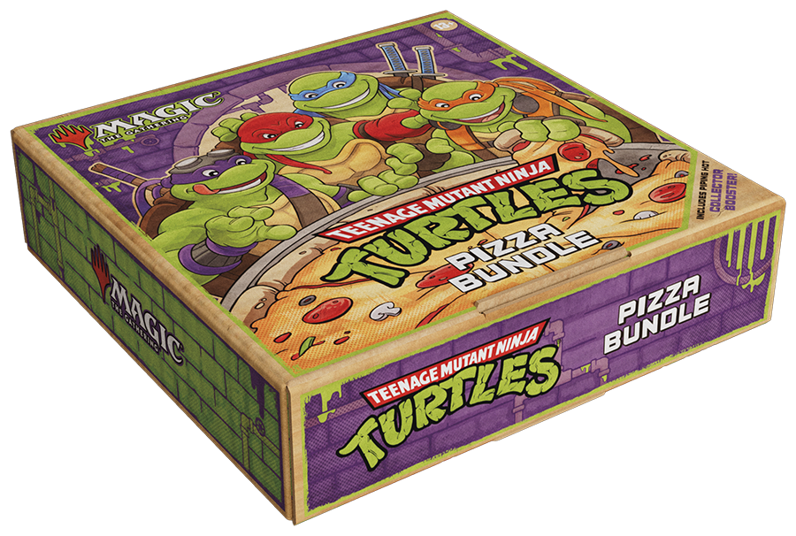 Magic The Gathering Teenage Mutant Ninja Turtles Pizza Bundle sealed product