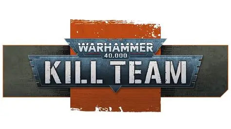Warhammer 40,000 Kill Team logo on a white background