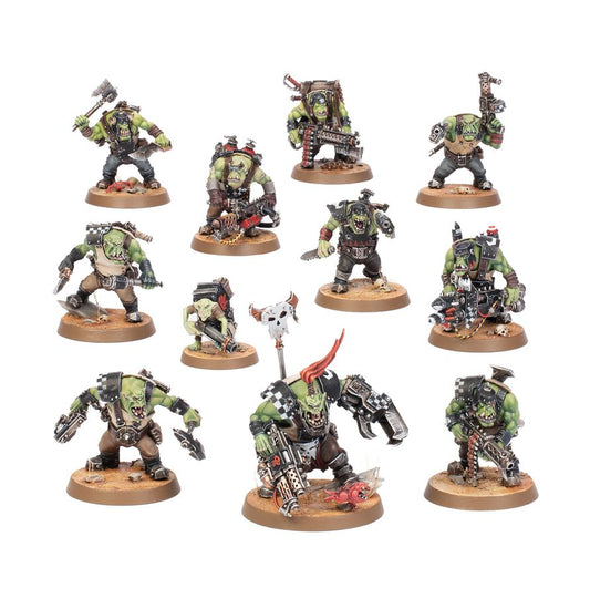 10 Warhammer 40k Ork Boyz- Buy now at Chester-le-Geek