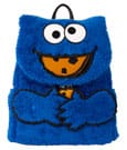 Sesame Street by Loungefly Plush Mini Backpack Cookie Monster