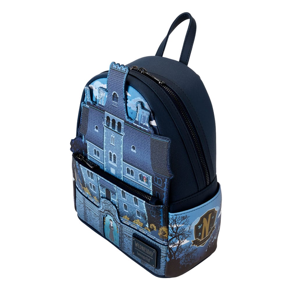 Wednesday by Loungefly Backpack Mini - Nevermore Academy